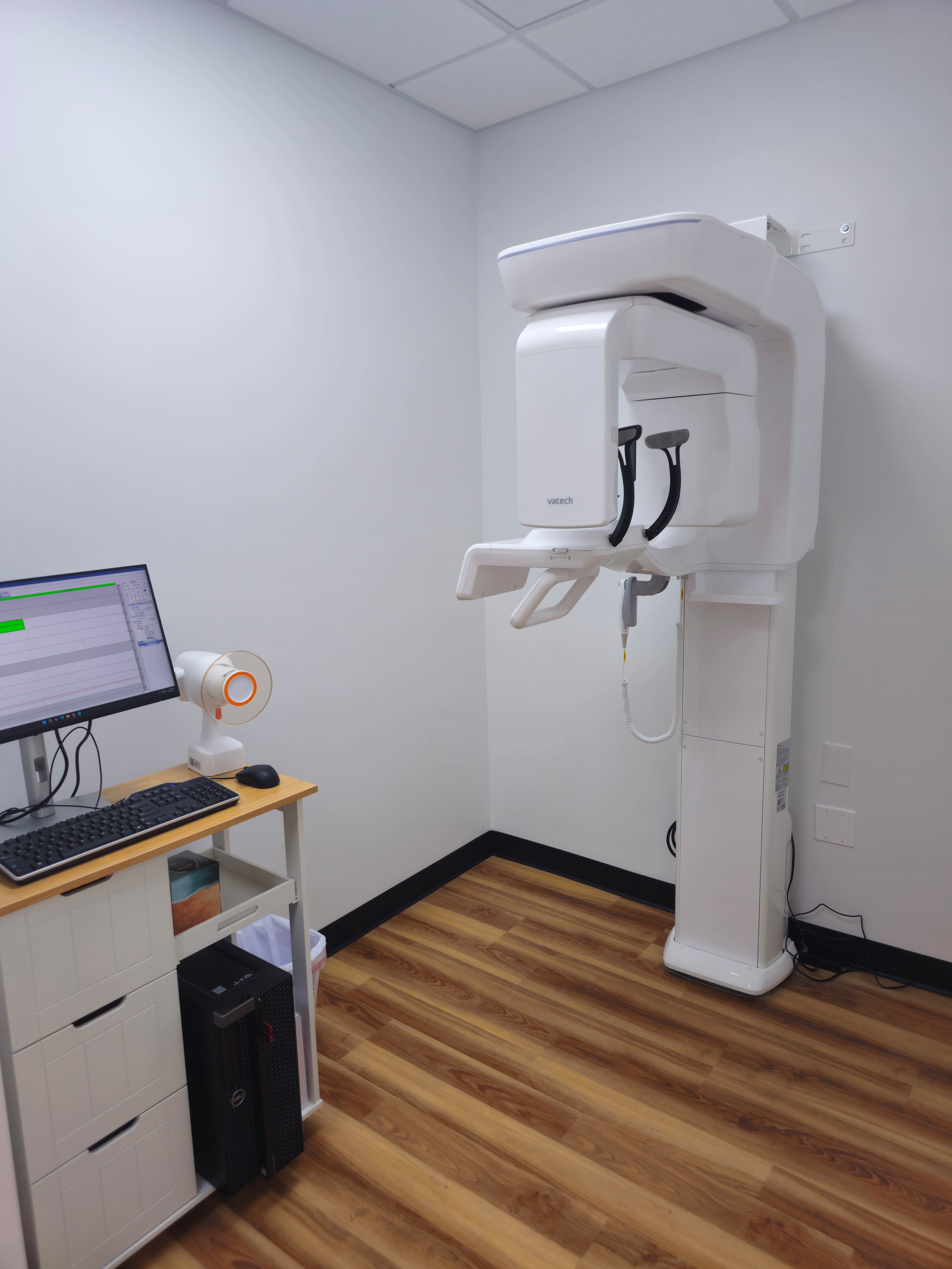 Digital X-ray room with modern imaging equipment